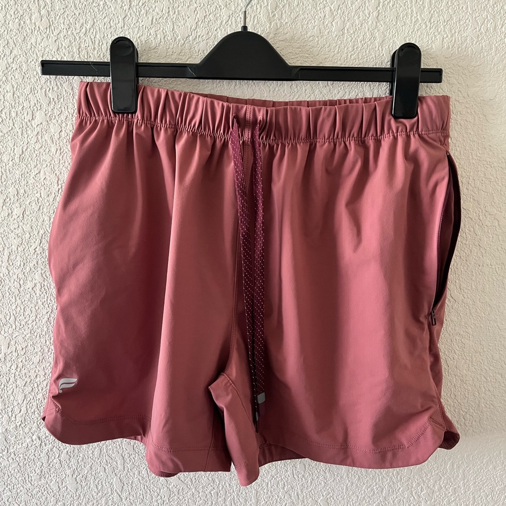 Fabletics Pink Athletic Shorts Moisture-Wicking Lightweight